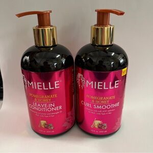 Mielle Pomegranate & Honey Leave-In Conditioner & Curl Smoothie 12 Fl Oz…